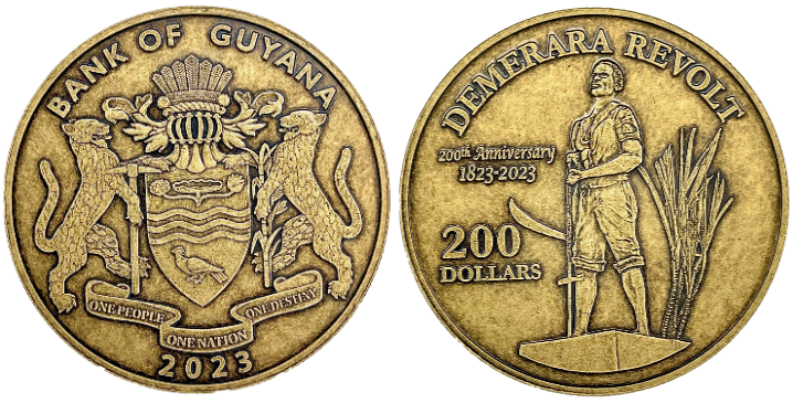 Demerara Revolt Coin